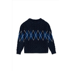 Erkek Çocuk Lacivert Kazak