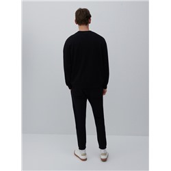 Klassisch geschnittenes Basic-Sweatshirt