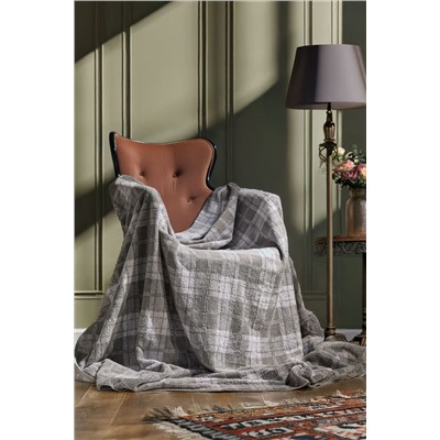 Простыня махровая Английская клетка 150х200