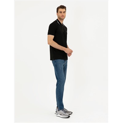 Siyah Slim Fit Tişört