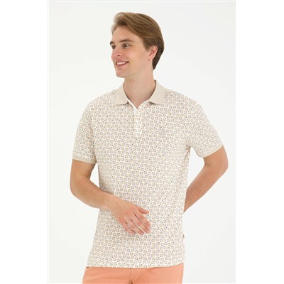 Erkek Taş Polo Yaka Tişört