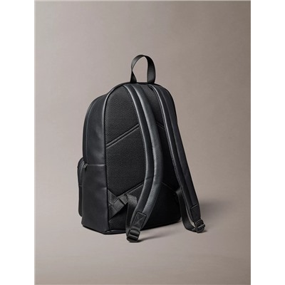 Pebbled Round Backpack