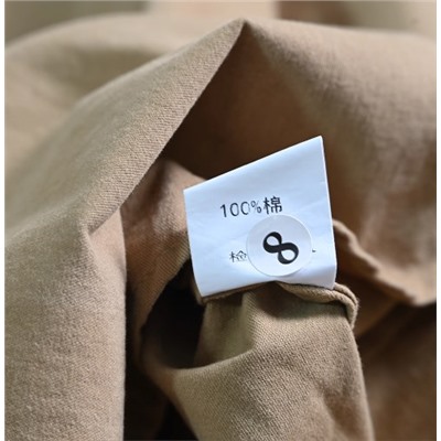 Женская удобная рубашка из стираного хлопка с отворотами