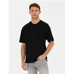 Siyah Comfort Fit Tişört