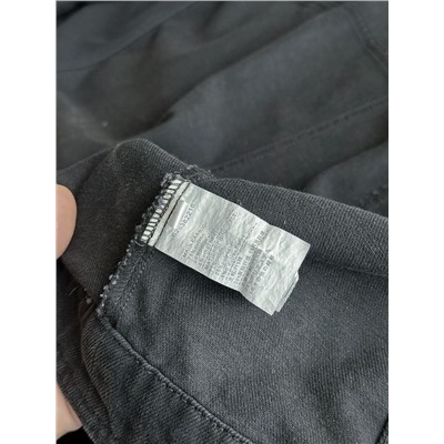 Женская джинсовая куртка с принтом в виде граффити