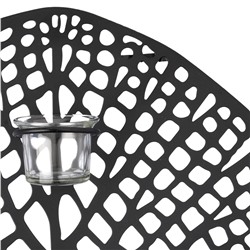 Wanddeko mit fünf Teelichthaltern