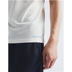 Reflective Breathable Sports T-shirt, Men, White