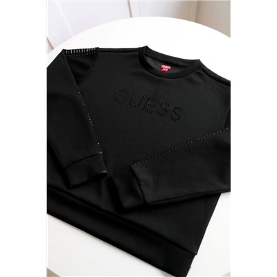 Женский свитшот со стразами  ГЕС*С