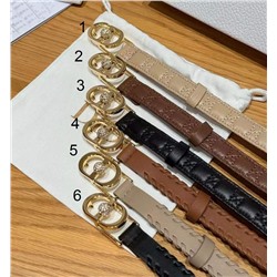 Женский кожаный ремень со стразами   DIO*R  Montaign*e Juli*e