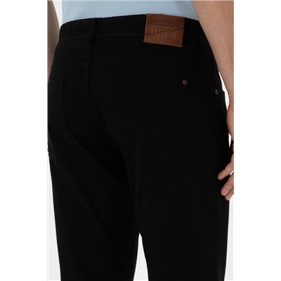 Erkek Siyah Kanvas / Chino Pantolon