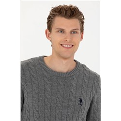 Erkek Gri Melanj Kazak