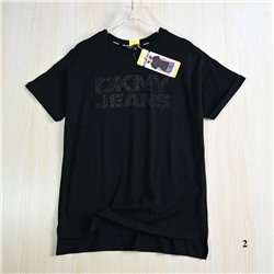 Хлопковая повседневная футболка ДКН*АЙ