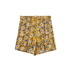 Pantalón corto estampado floral