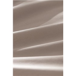 Manon King Size Plus %100 Pamuk Ranforce Lastikli Çarşaf - Koyu Bej