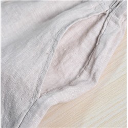 Повседневные шорты из чистого льна