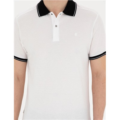 Beyaz Slim Fit Tişört