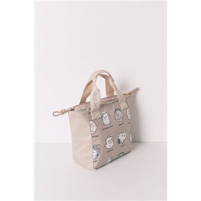 Bolsa térmica porta alimentos beige Snoopy
