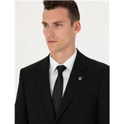 Siyah Slim Fit Takım Elbise