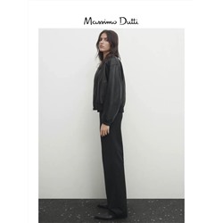 Massim*o Dutt*i черные прямые брюки