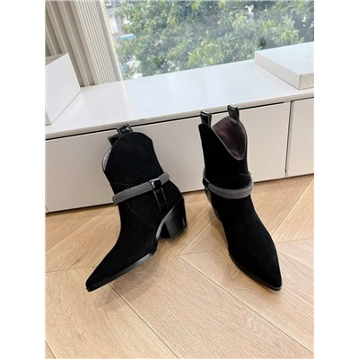 Женские низкие сапоги-казаки   БРУНЕЛЛО КУЧИНЕЛЛ*И