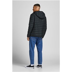 Anorak con capucha Negro