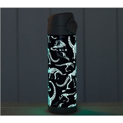 Mackenzie Blue/Gray Glow-in-the-Dark Dinos Water Bottles