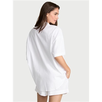 Victoria's Secret Modal-Cotton Striped Short Pajama Set