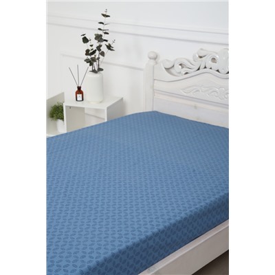 Простыня на резинке поплин Джаз-компаньон