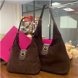 Сумка из замши  Pink*o