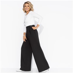 Брюки‑палаццо, Легкой походкой (black)