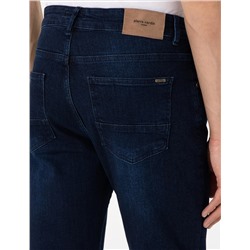 Koyu Lacivert Slim Fit Jean Pantolon