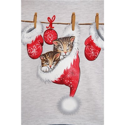 Костюм домашний "Котята новогодние" арт. КД-008-080