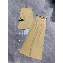 Шикарный льняной костюм 2 цвета