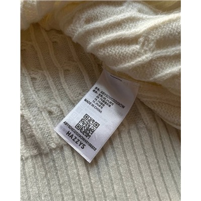 Женский трикотажный свитер с отложным воротником  Hacket*t Londo*n