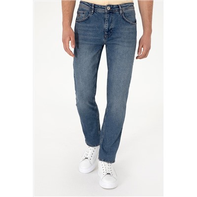 Erkek Mavi Jean Pantolon