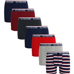 U.S. Polo Assn. Men's Underwear - Casual Stretch Boxer Briefs (7 Pack)