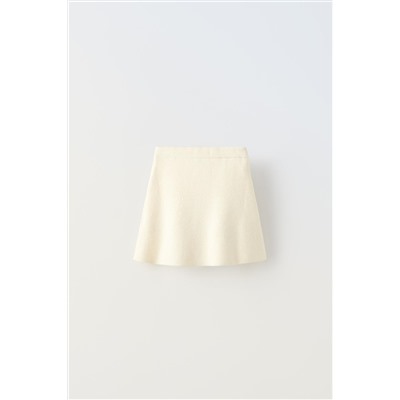 KNIT SKIRT WITH ZIP