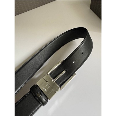 Мужской двухсторонний ремень в деловом стиле  Ermenegild*o Zegn*a