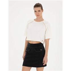 Ekru Comfort Fit Sweatshirt