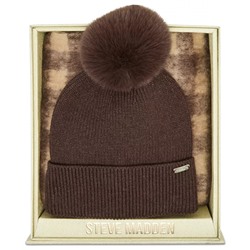 Steve Madden Buffalo Blaze Beanie and Scarf Gift Set, 2-Piece Set