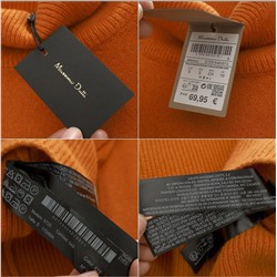 Теплый свитер с высоким воротником  🖤 Massim*o dutt*i   Экспортный магазин