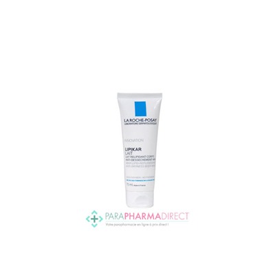 La Roche Posay Lipikar Lait Relipidant Corps Anti-Dessechement 75ml Format Voyage