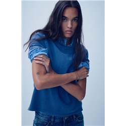 FADED RIPPED T-SHIRT