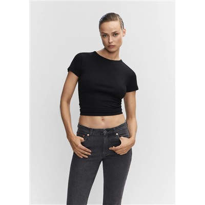 Jeans rectos tiro medio confort