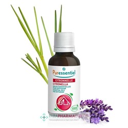 Puressentiel Huiles Essentielles pour Diffusion - Citronnelle 30 ml