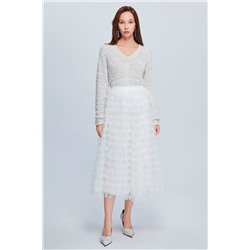 Jersey de punto grueso Blanco