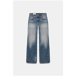 TRF LOW-RISE WIDE-LEG JEANS