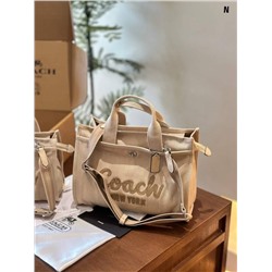 Летняя тканевая сумка Coac*h  👔Реплика