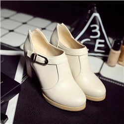 Укороченные ботильоны на высоком каблуке 👠 Большие размеры