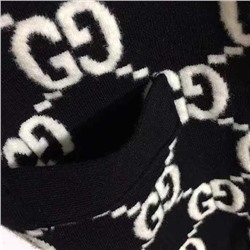 Женский жаккардовый однобортный кардиган с двойной буквой G  GUCC*I